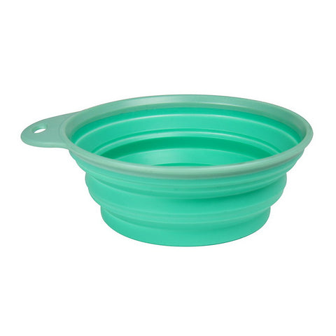 Collapsible Pet Bowl - Green - ShopThatHere.com
